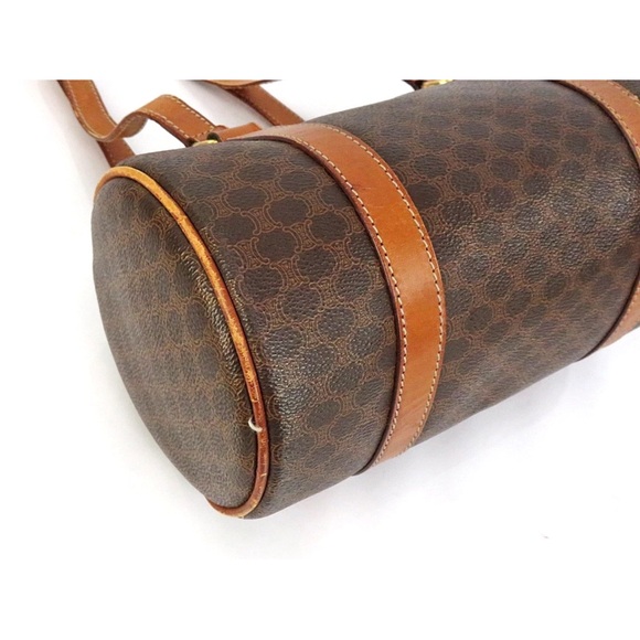 Celine Brown and Tan Shoulder Bag - Picture 7 of 16